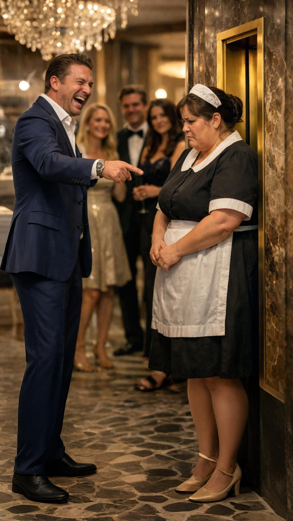 “IF YOU WALK THROUGH THAT DOOR, I’LL MARRY YOU” — THE MILLIONAIRE LAUGHED… MONTHS LATER, HE FROZE