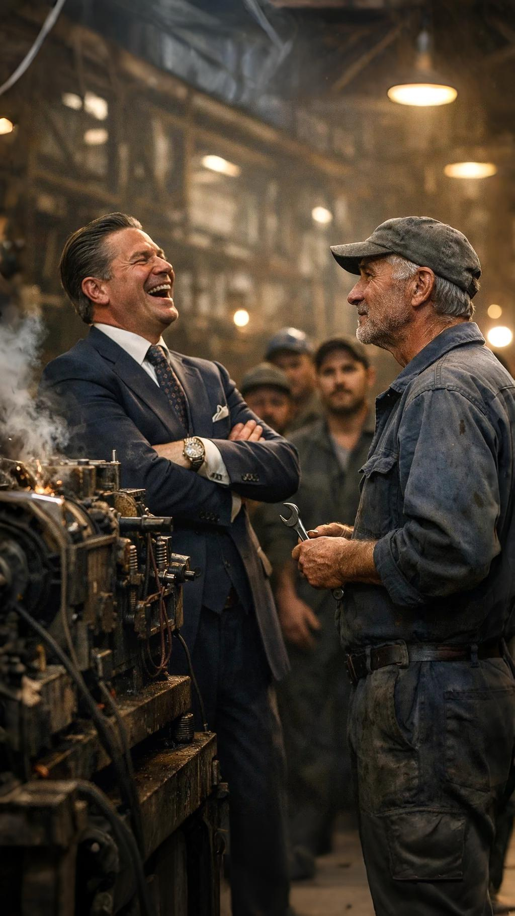 I’ll Give You One Million If You Fix This” — the Factory Owner Laughed… but the Janitor Shocked Everyone in 2 Minutes